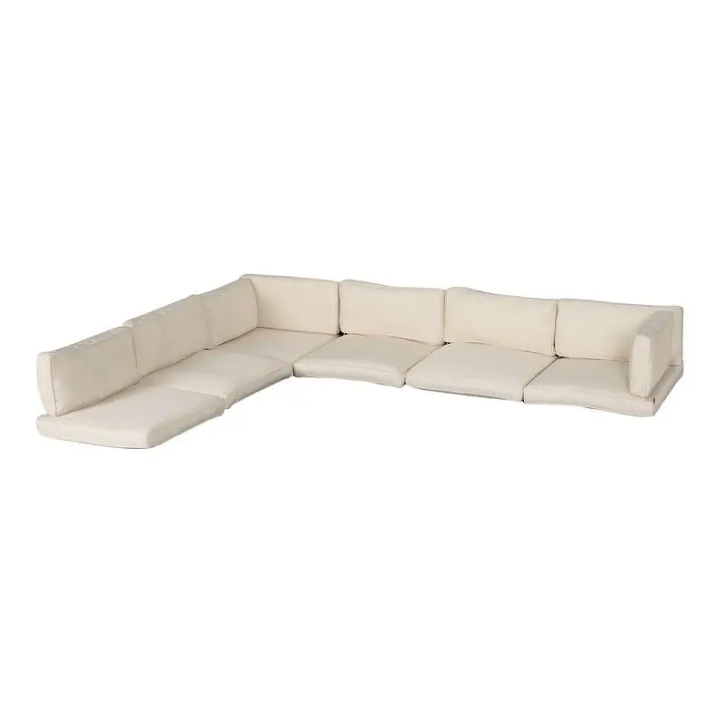 Outsunny Beige Polyester Rattan Sofa Cushion Cover – Outdoor Replacement (Cushion Not Included) 1