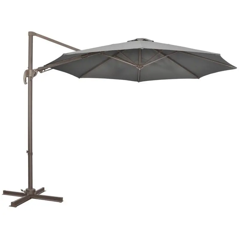 Outsunny Roma Cantilever Parasol – 3M, 360° Rotation, Aluminum Frame 1