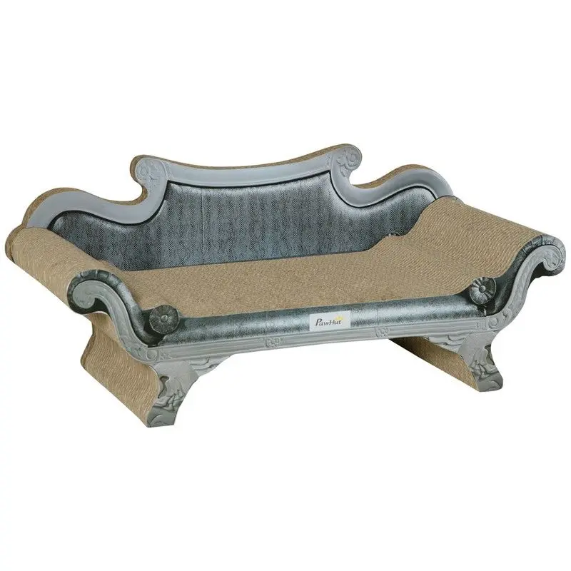 Pawhut Durable Cardboard-Free Cat Scratching Board 1