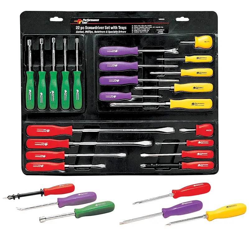 Performance Tool 22-Piece Precision Screwdriver Set – W80022 1