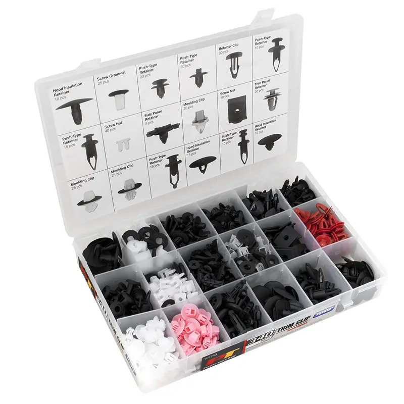 Performance Tool W5243 Toyota-Specific Trim Fastener Collection (340 Pieces) 1