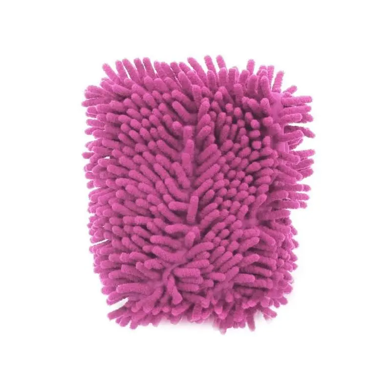 Pink Reusable Microfiber Cleaning Glove – Touch-Activated Scrub 1
