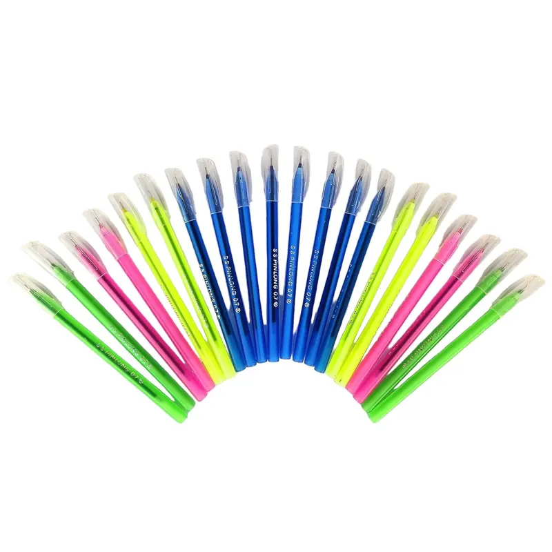 Pinlong Blue Ballpoint Pens – 20-Pack Reliable Writing Instrument For Office & School 1