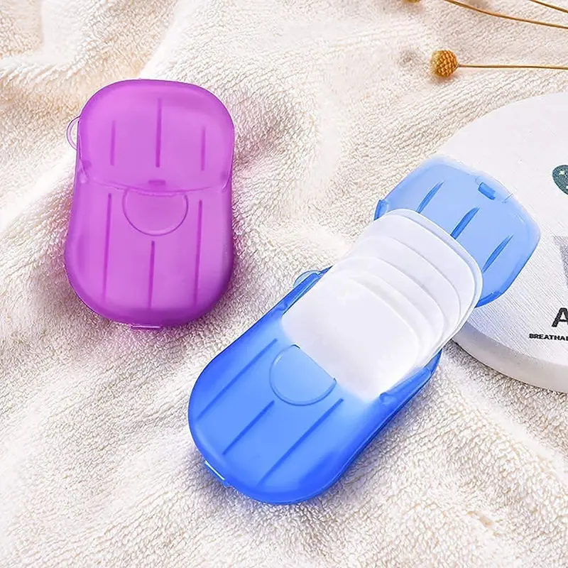 Portable Paper Soap Strips – Scented, Disposable Travel-Friendly Hand Wash Sheets For Camping & Hiking 1