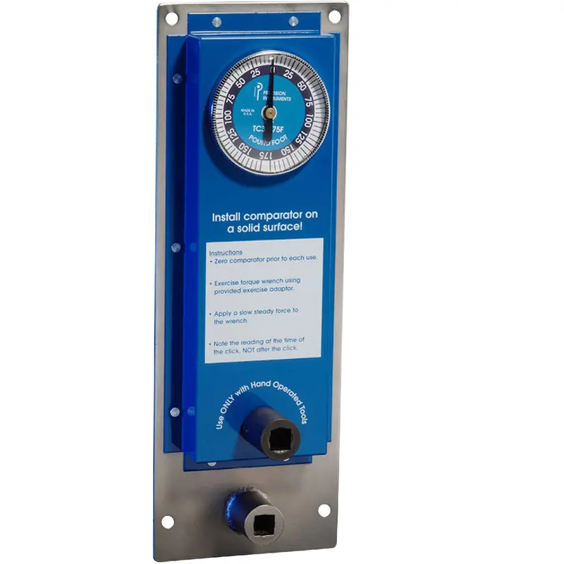 Precision Instruments 3/4" Drive Torque Comparator With Calibration Certificate 1