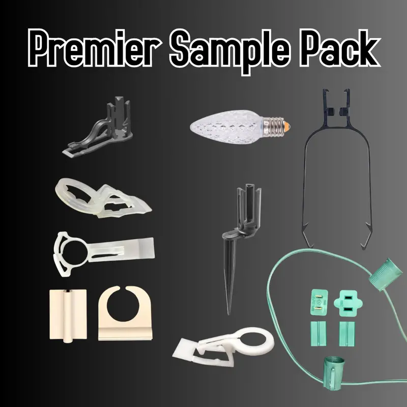 Premier Holiday Lighting Sample Kit: Clips + Bulbs (Free Shipping) 1