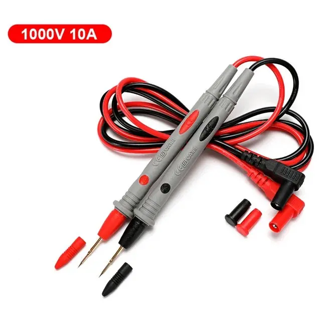 Premium Fine-Tip Digital Multimeter Test Leads – 1000V/10A Universal Probe Set 1