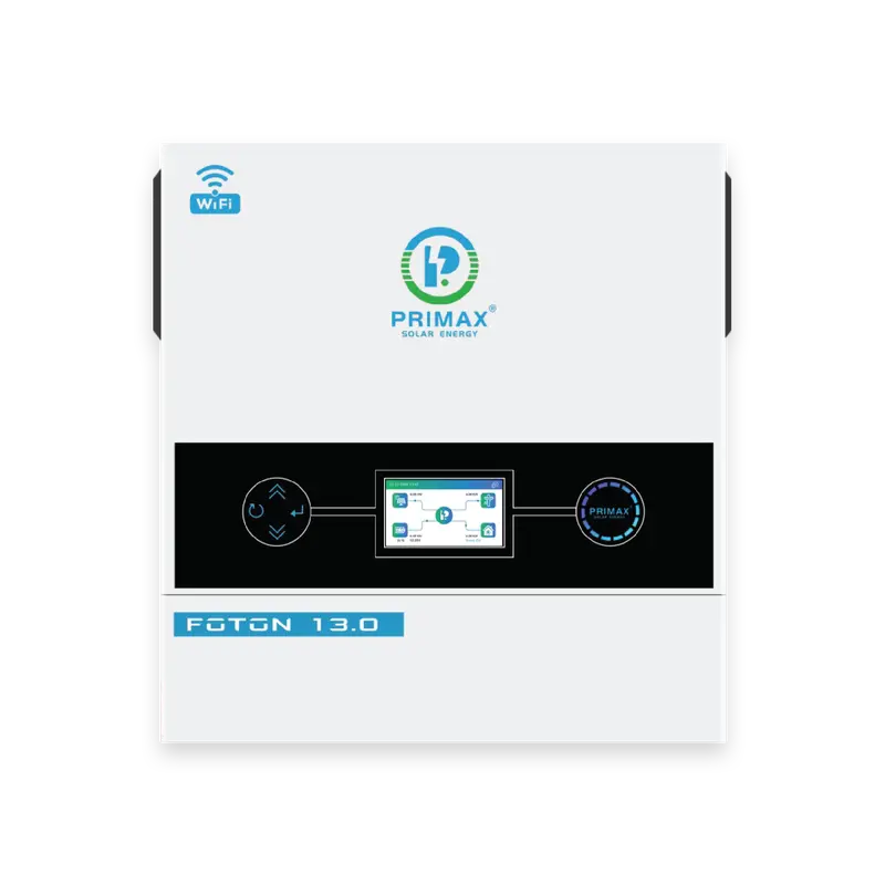 Primax Foton 13.0 10Kw Hybrid Solar Inverter Featuring Dual Mppt 13,000W Solar Charging 1