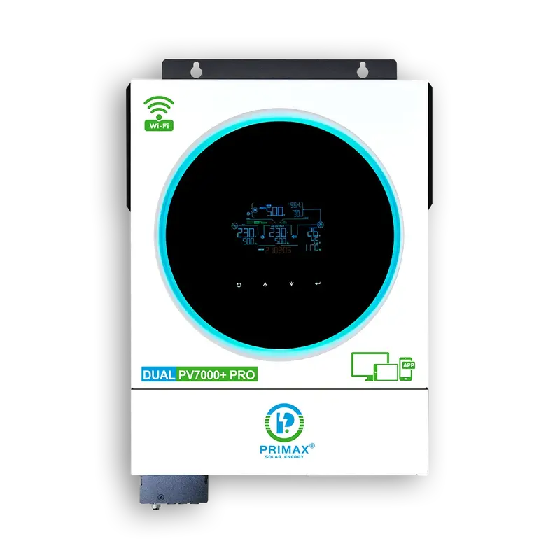 Primax Galaxy Pv7000+ 6Kw Hybrid Solar Inverter – Integrated 6000W Mppt Charge Controller 1
