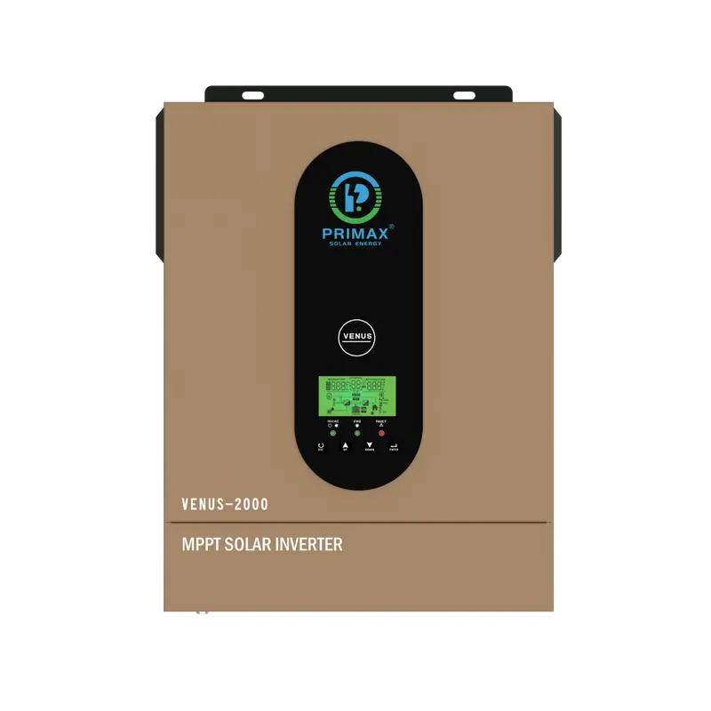 Primax Venus 2000 1.6Kw Off-Grid Solar Inverter – 12V System With 2000W Mppt Controller 1
