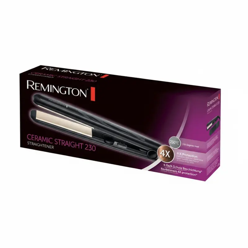 Remington S3500 Ceramic Straightener | Budget-Friendly 230V Styling Tool For Everyday Use 1