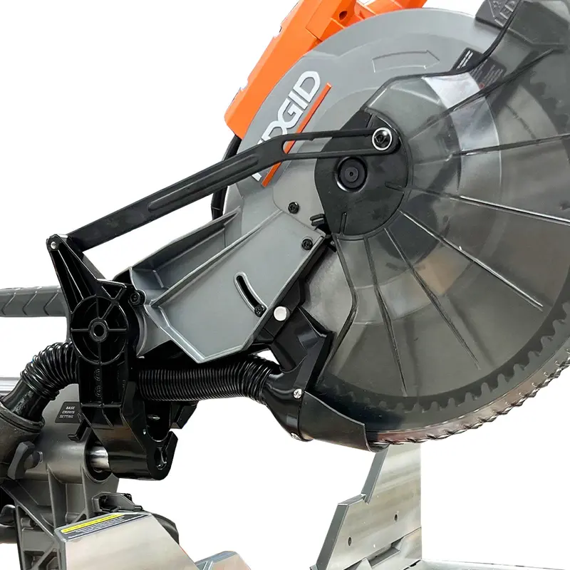 Ridgid R4222 12" Sliding Miter Saw Dust Collection Chute 1