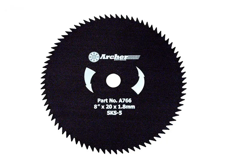 Rotary 5959 Fine-Cut Brushcutter Blade – 8-Inch × 3/4-Inch, 80-Tooth 1