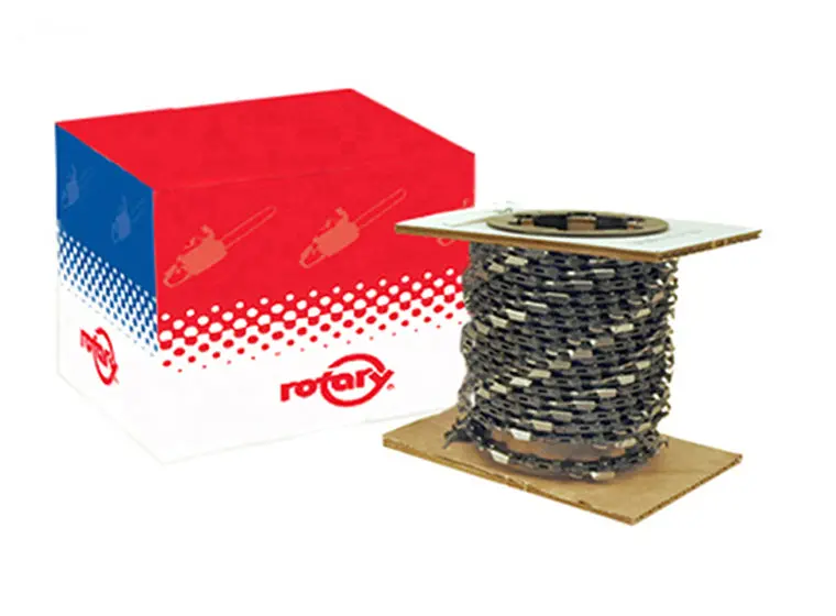 Rotary 7211002 0.043" Pitch 3/8" Pitch 25-Foot Low-Profile Chain With Bumper Links 1