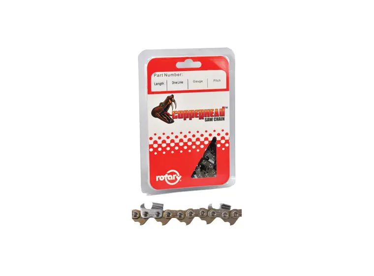 Rotary 7435072 0.058" 3/8" Pitch 72-Link Skip-Tooth Full-Chisel Chain (No Bumper Link) 1