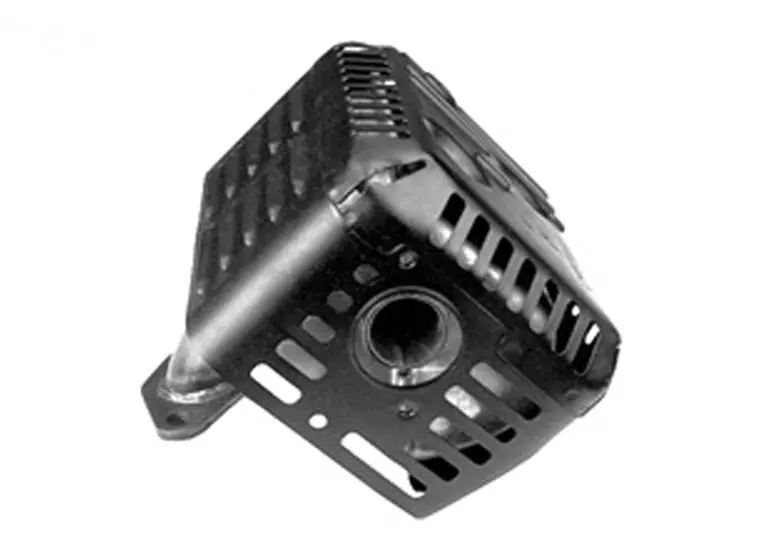 Rotary 9577 Heat-Shield Equipped Muffler For Honda Applications 1
