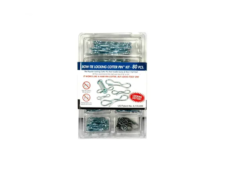 Rotary Bow-Tie Locking Cotter Pin Kit – Complete Assembly Set 1