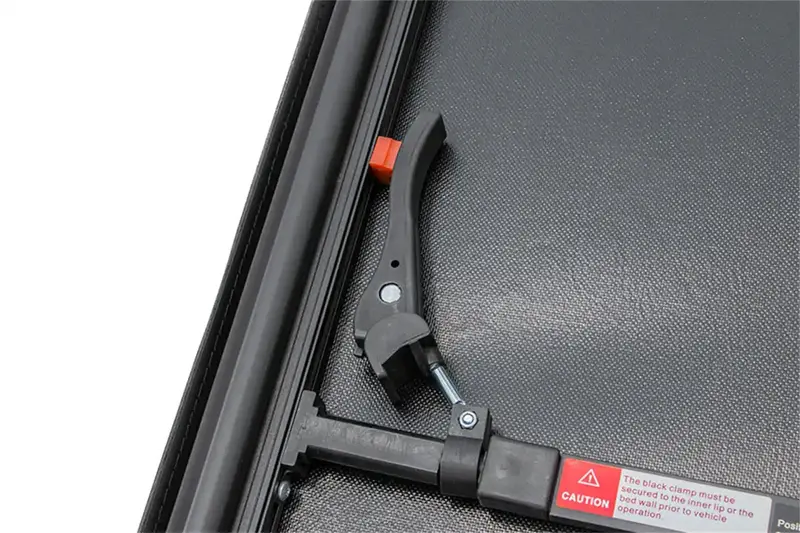 Rough Country Rc44517650 Tri-Fold Aluminum Tonneau Cover With Safety Strap – 6.6 Ft. 1