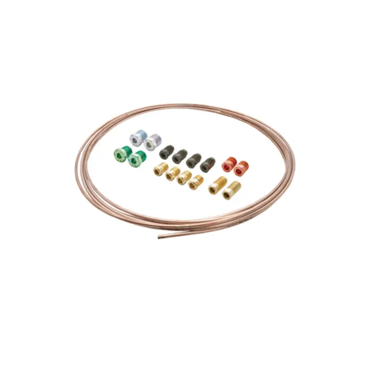 S.U.R&R Flex Brake Line Repair Kit – 1/4" Max, Quick-Fix Bundle (Bcc425B) 1