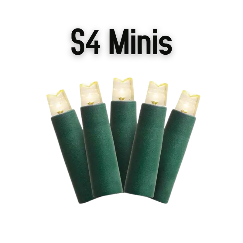 S4 Mini Lights – 5Mm Bulbs, 4-Inch Spacing, 70-Light Strand 1