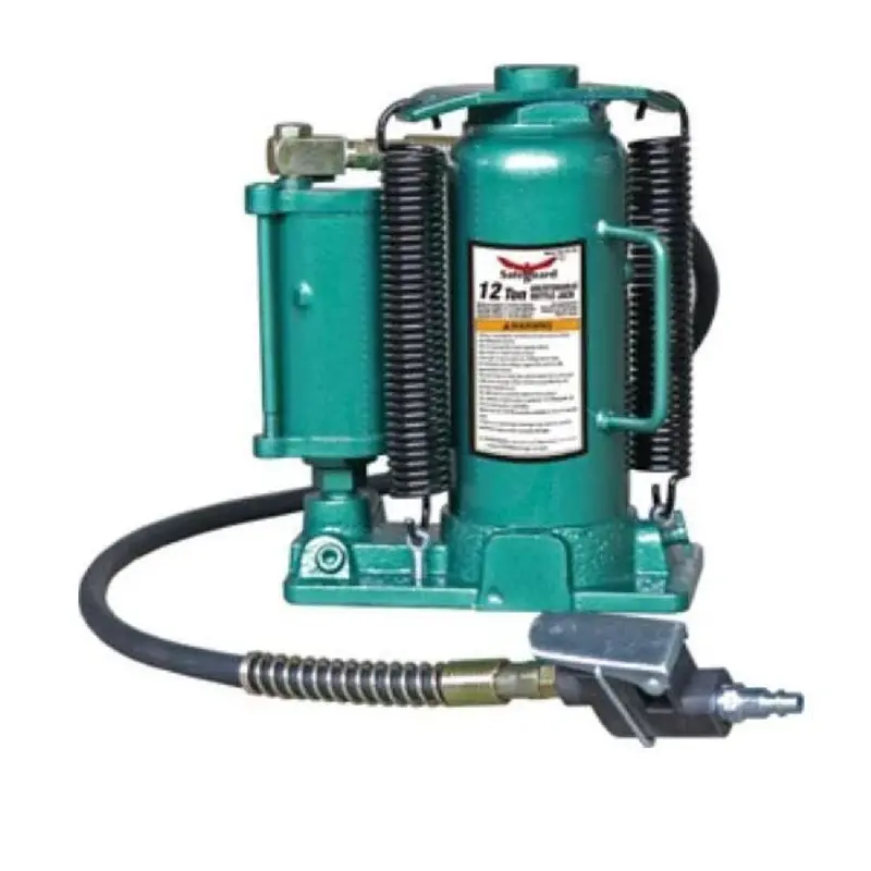 Safeguard 61122 12-Ton Air-And-Hydraulic Cast Iron Bottle Jack 1