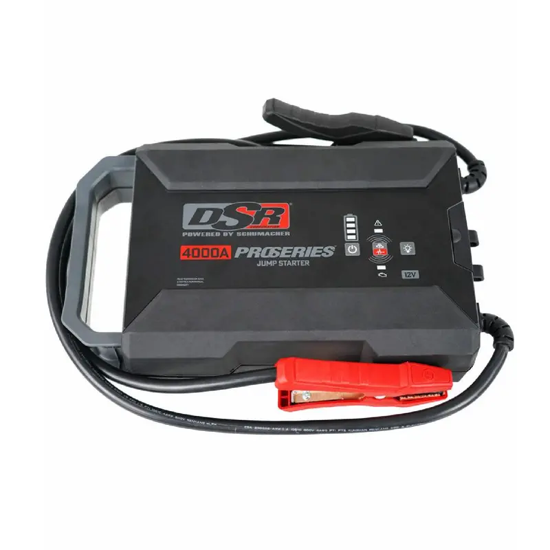 Schumacher Dsr164 Pro Series Jump Starter – 4000 Peak Amp Lithium Booster 1