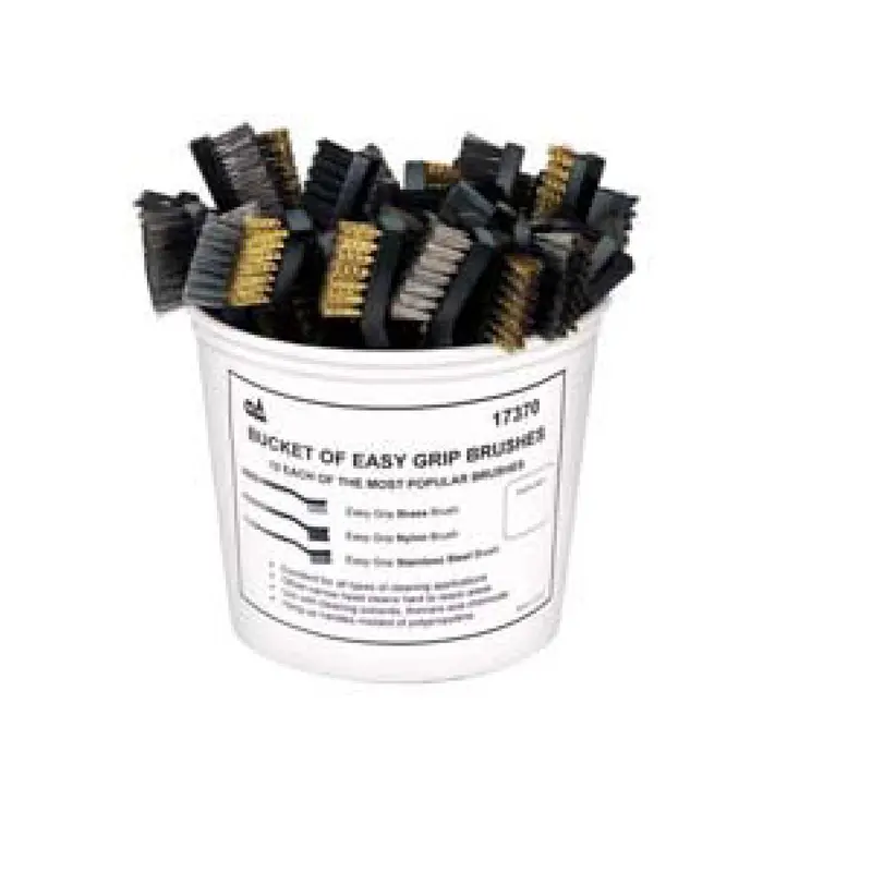 S&G Tool Aid 17370 36-Piece Brush Set – Brass, Nylon, And Steel Bristles 1