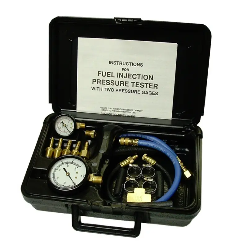 S&G Tool Aid 33980 Dual-Gauge Fuel Injection Pressure Testing Kit 1