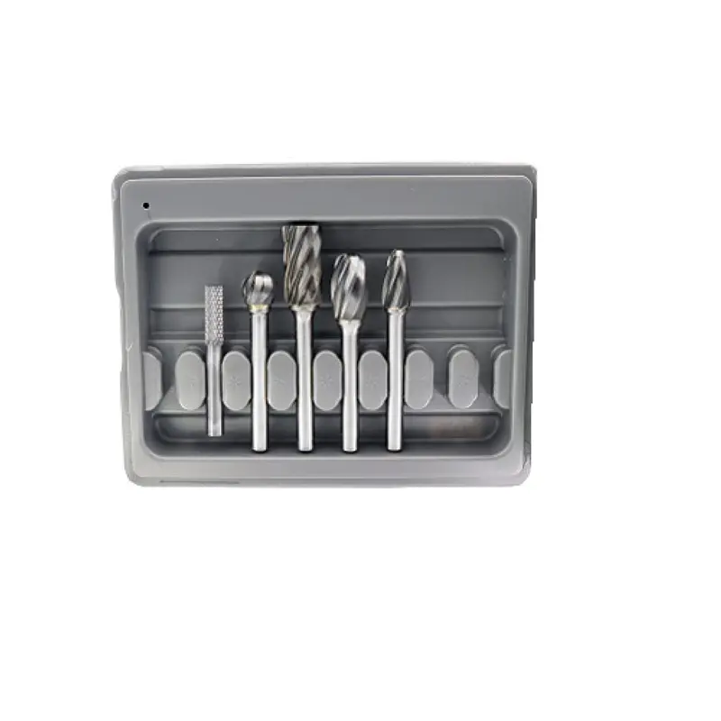 Shark Industries Bt5A 5-Piece Aluminum Carbide Rotary Bur Set For Detailing & Grinding 1