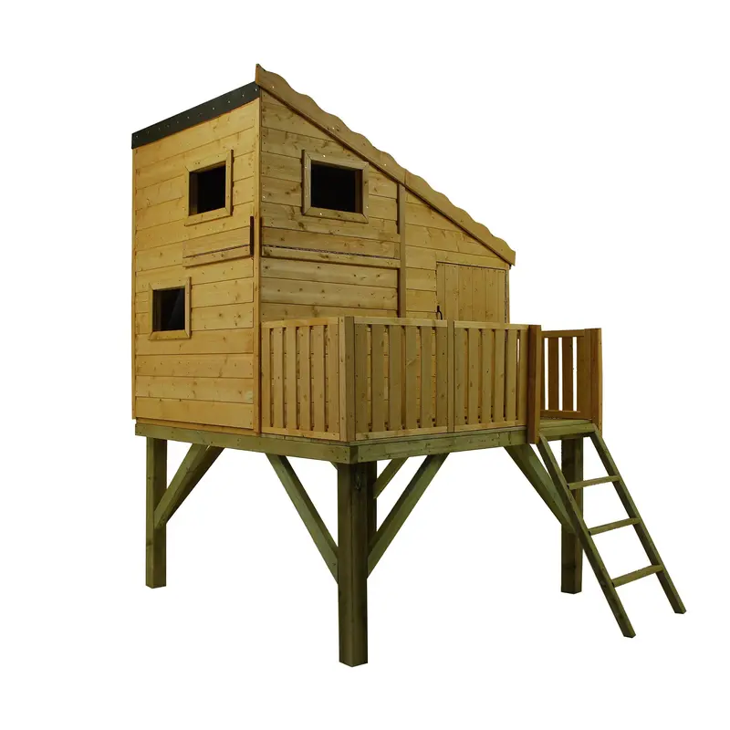 Shire Command Post Playhouse – 3'8" X 5'10" Pent, Dip-Treated Shiplap (Alternative Listing) 1