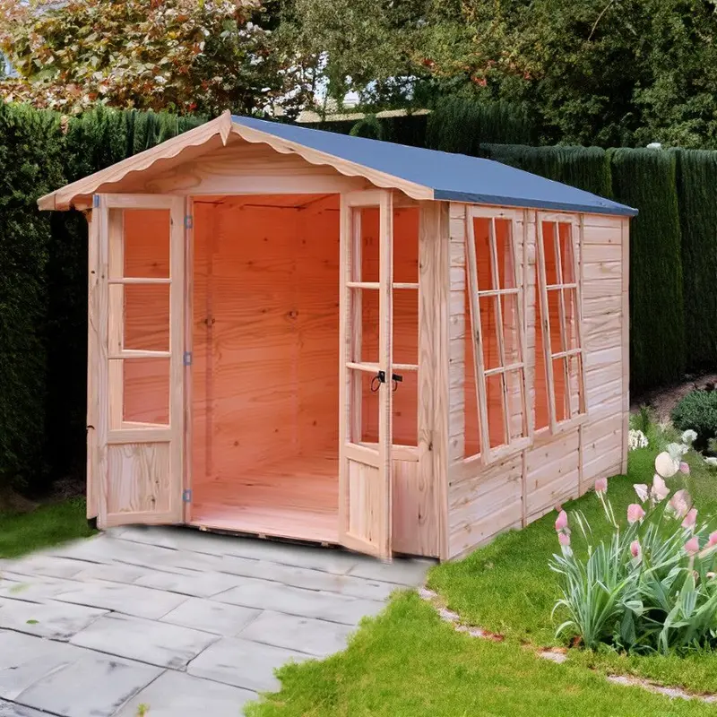 Shire Kensington Shiplap Summerhouse – 7 Ft × 10 Ft Garden Building 1