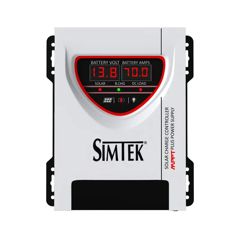 Simtek Dc King-70A Mppt Charge Controller – 110V Voc, 12V/24V Eco Series Solar Regulator 1