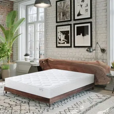 Sleepycastle Double Polyester Mattress – 4Ft X 6Ft, Bright White 1
