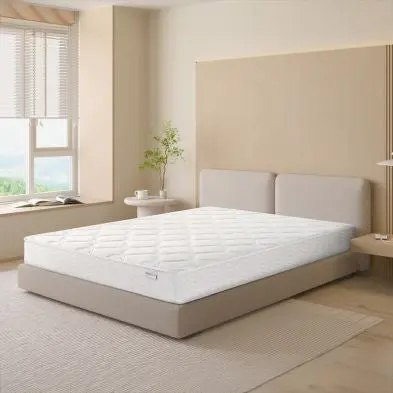 Sleepycastle King-Size Polyester Mattress – 5Ft X 7Ft, Crisp White 1