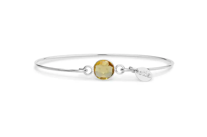 Slim Citrine Bracelet 1