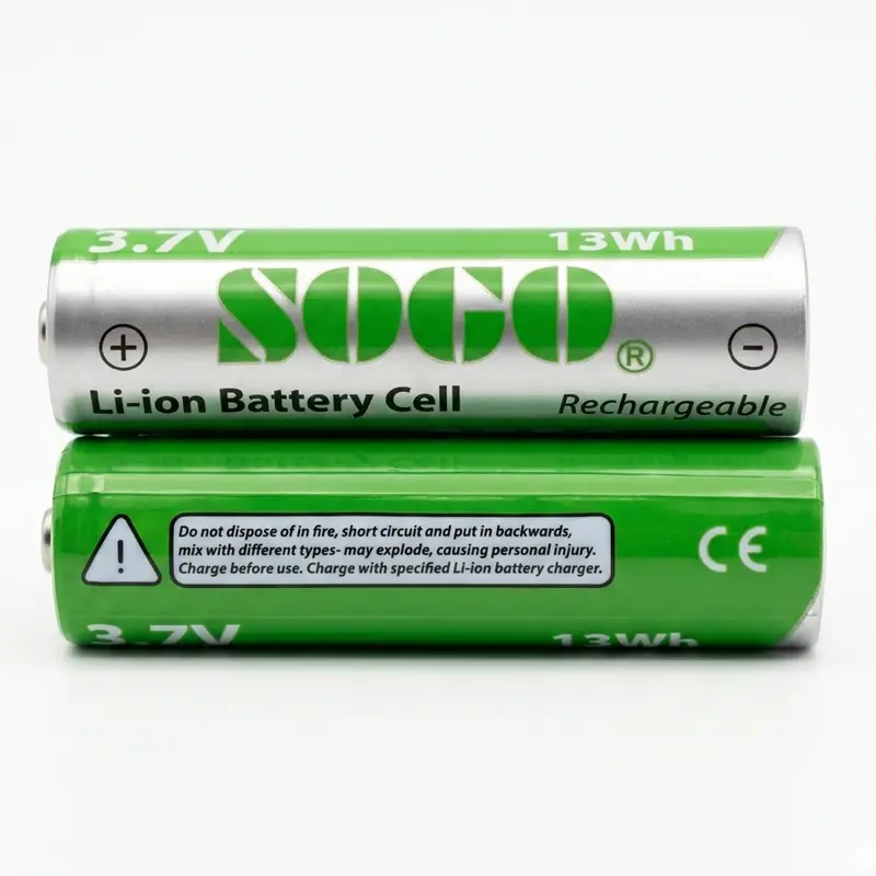 Sogo 3.7V 3500Mah Rechargeable Lithium-Ion Cell — High-Capacity Power Source For Portable Electronics 1