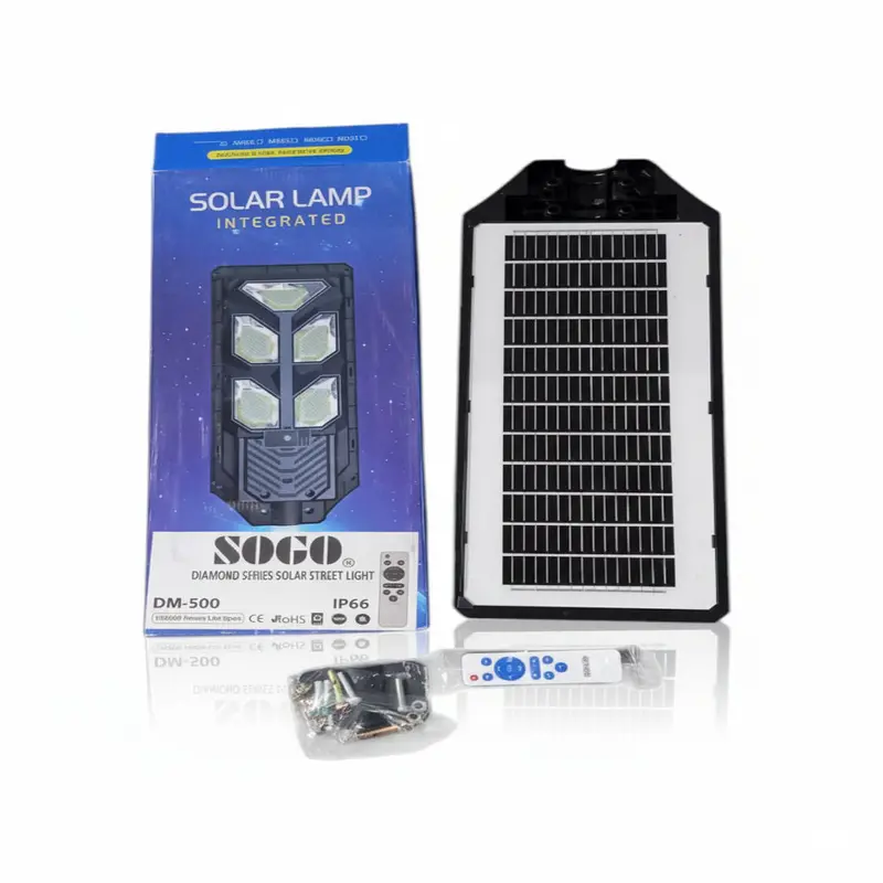 Sogo Dm-500 Solar Street Light – Ip66-Rated High-Lumen Outdoor Led Solar Lamp For Roadways And Public Areas 1