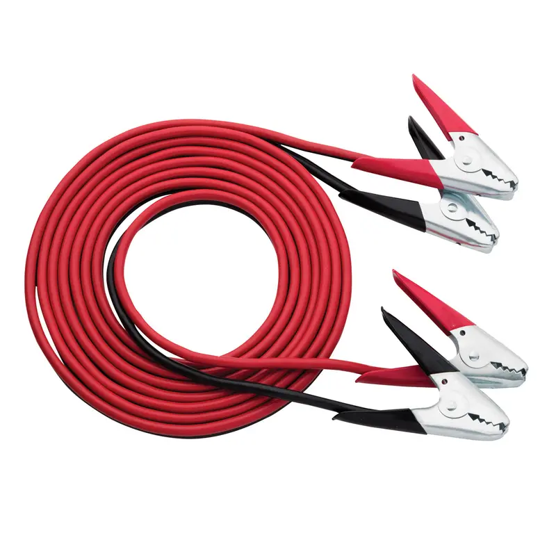 Solar 404202 20-Foot High-Performance Booster Cable – 4-Gauge, 600A Clamp 1