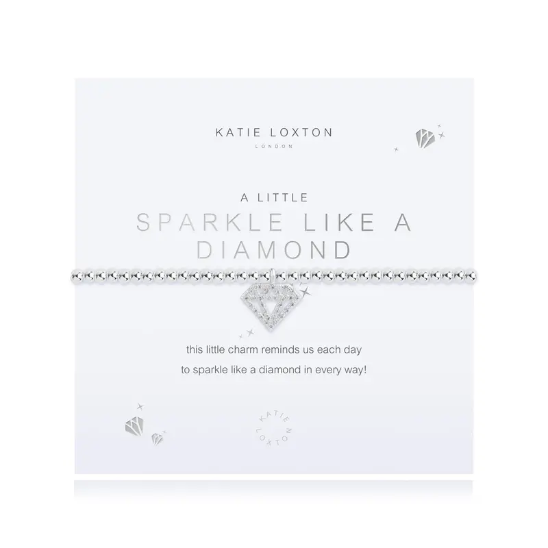 Sparkle Like A Diamond Elegant Charm Bracelet 1