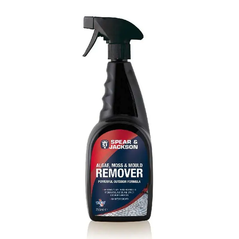 Spear & Jackson Algae, Moss, And Mildew Remover Spray – 750 Ml Concentrated Formula 1