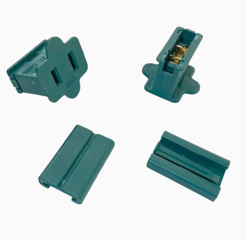 Spt-1 Female Slide Plugs – Color-Matched Options (Green, Black, White) 1