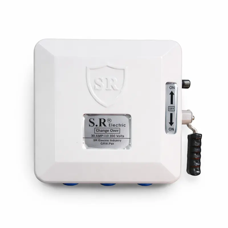 Sr 3-Pole 30A Manual Changeover Switch – 500V Rated 1