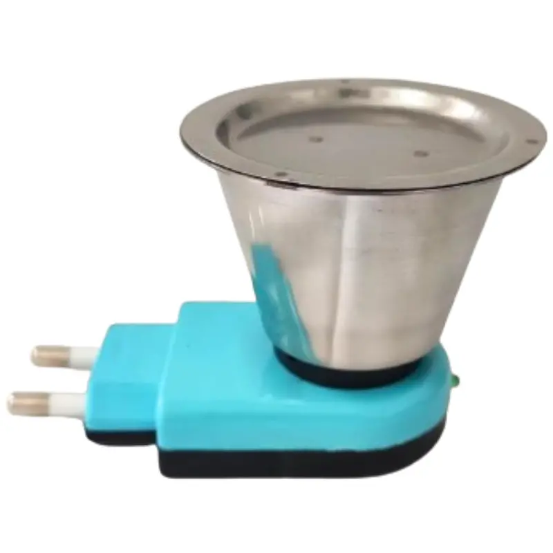 Stainless Steel Electric Kapoor Dani – Smokeless Incense Burner For Daily Worship & Spiritual Practice 1