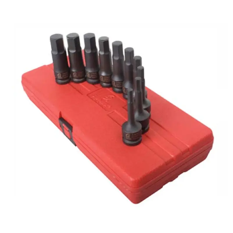 Sunex 10-Piece 1/2" Drive Metric Hex Impact Driver Set – 2639 1