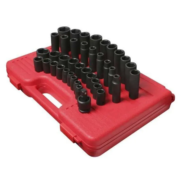 Sunex 2669 39-Piece 1/2" Drive Metric Impact Socket Set 1
