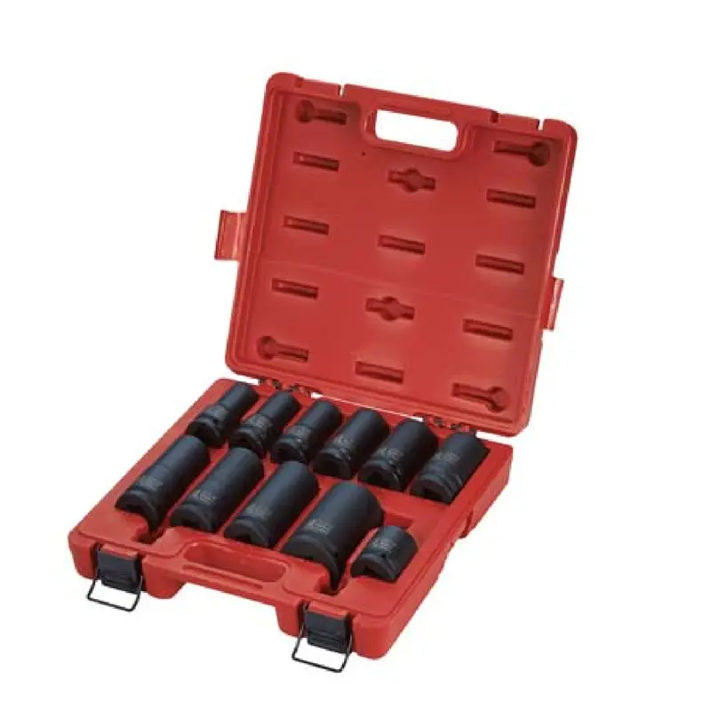 Sunex 4632 3/4" Drive 11-Piece Heavy-Duty Wheel Service Impact Socket Kit 1