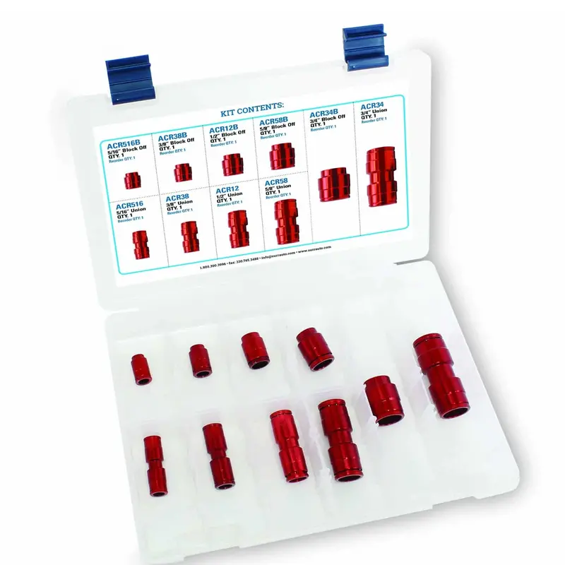 Sur&R Acr60 Sae Standard Air Conditioning Union And Block-Off Kit 1