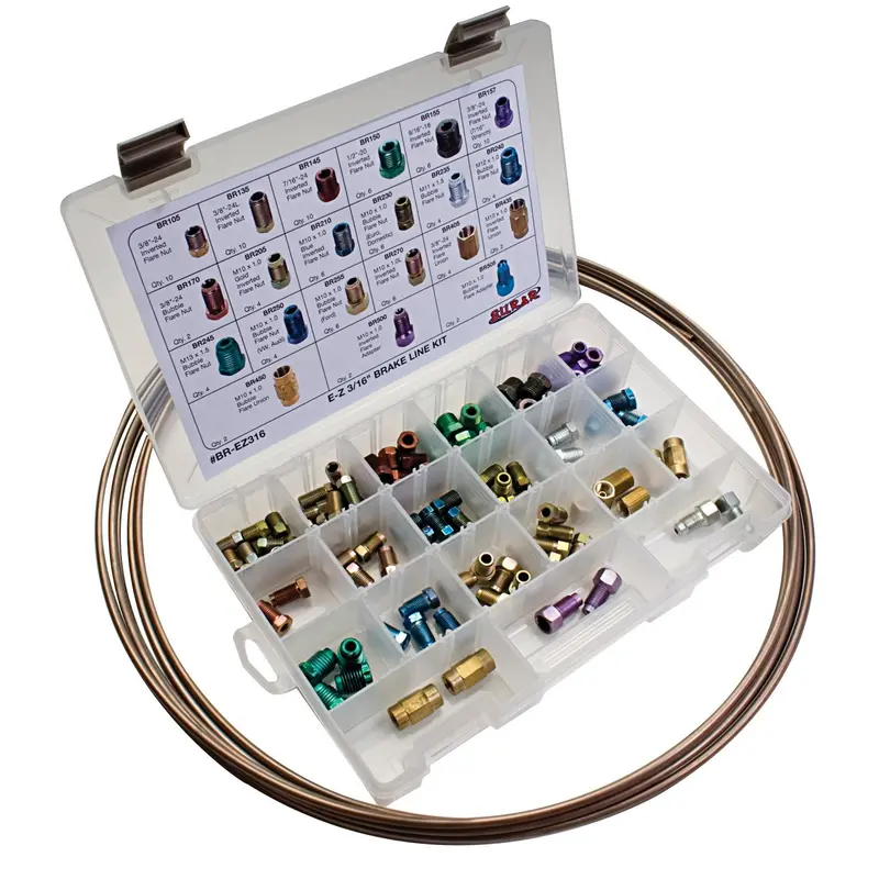 Sur&R Br-Ez316 Brake Line Repair Kit For Diy And Professional Use 1