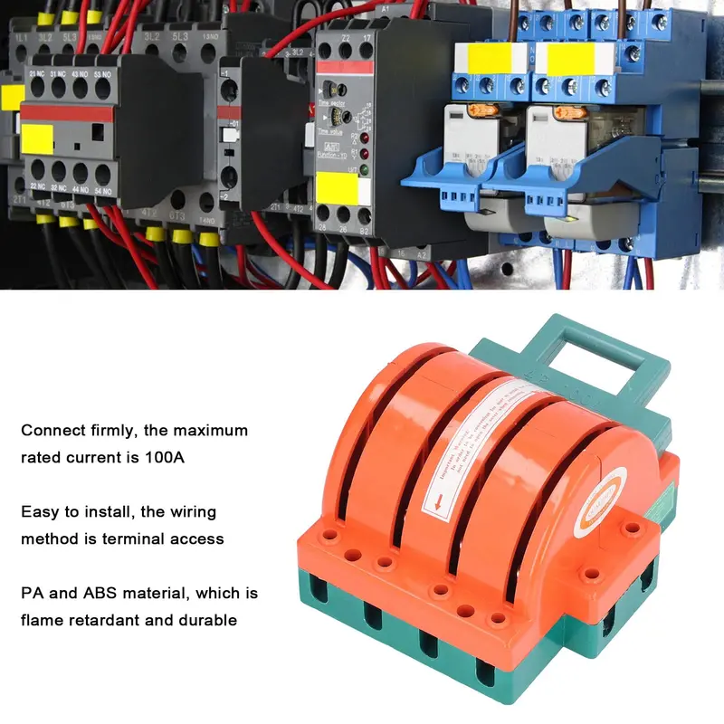 Tense Dual-Pole 3-Phase Knife Switch – Copper Blade Changeover For Dual Power Supply 1
