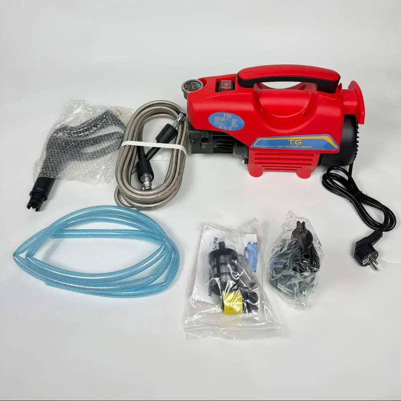 Tg 900W High-Pressure Washer – 45 Bar Output, 8L/Min Flow Rate, Eu Plug With Full Accessory Kit 1